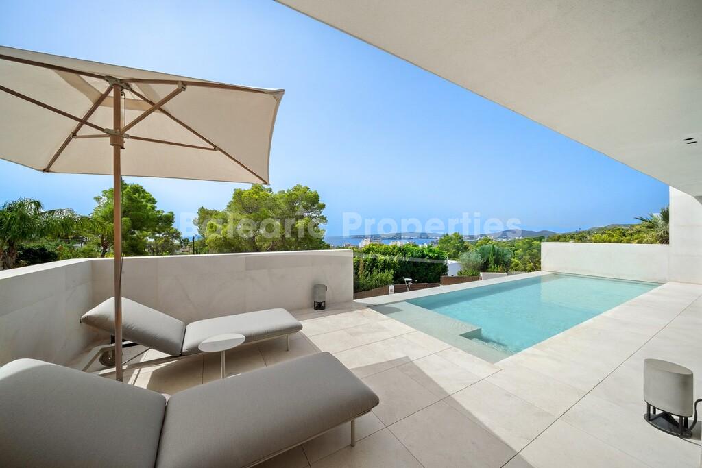 Modern villa with sea views for sale in Portals Nous, Southwest Mallorca