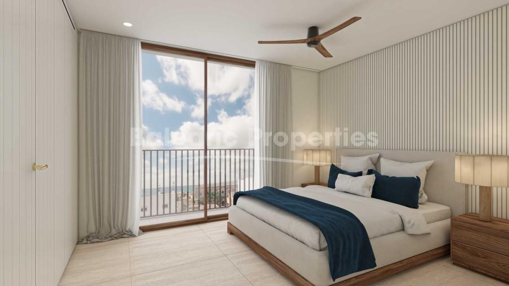 Ático dúplex a estrenar con vistas al mar en venta en Portixol, Palma de Mallorca