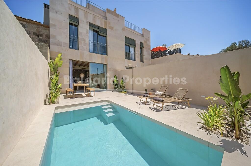 Newly built village house with pool for sale in Ariany, Central Mallorca