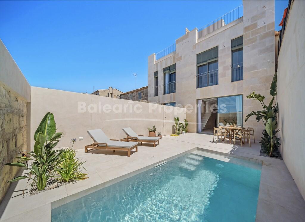 Modern house featuring the latest amenities for sale in Ariany, Central Mallorca