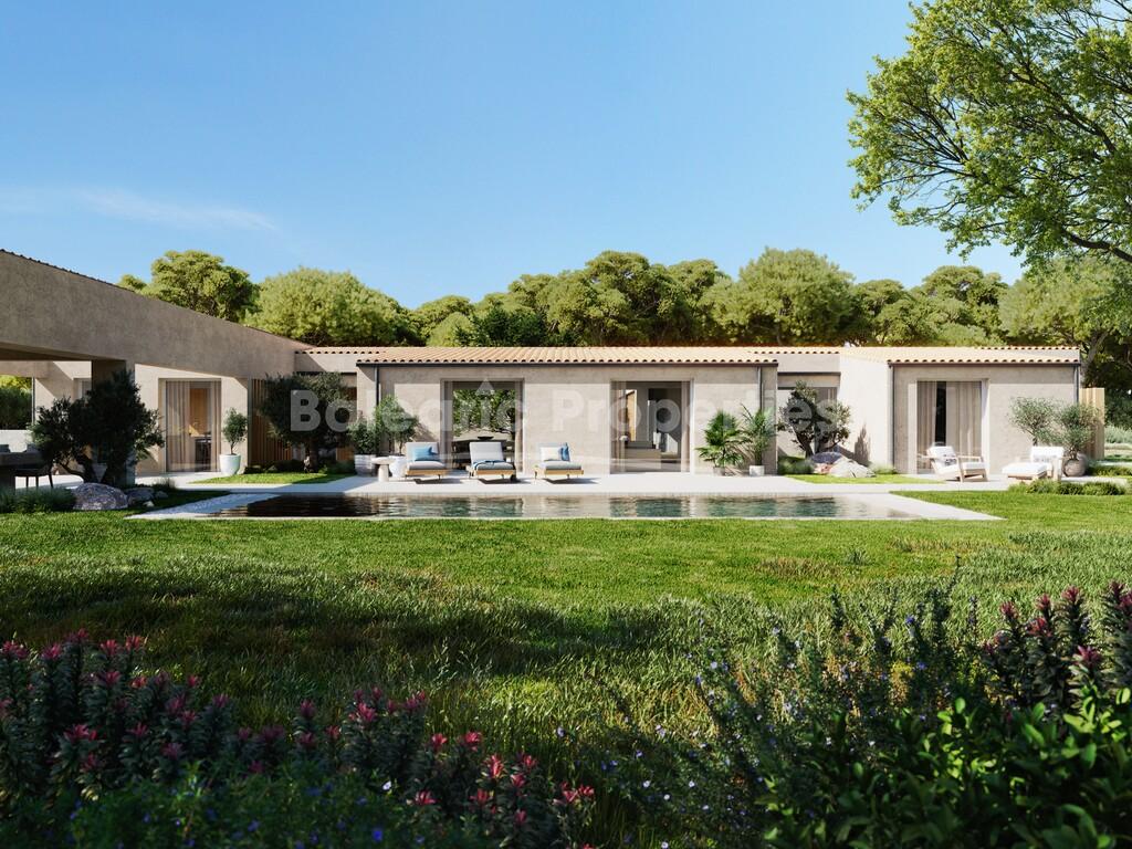 Exclusive plots with submitted licenses for sale in Sa Rapita, South Mallorca