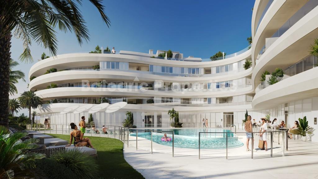 Luxuswohnung in exklusiver Lage in der Nähe der Yachthäfen von Ibiza zu verkaufen