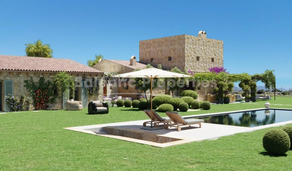 Pollensa Plot for sale with building license and project ready to start in 2025