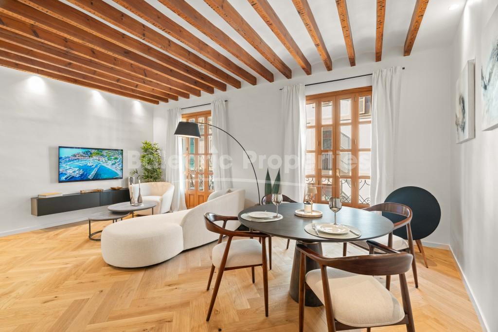 Elegantly refurbished apartment for sale in Palma Old Town, Mallorca
