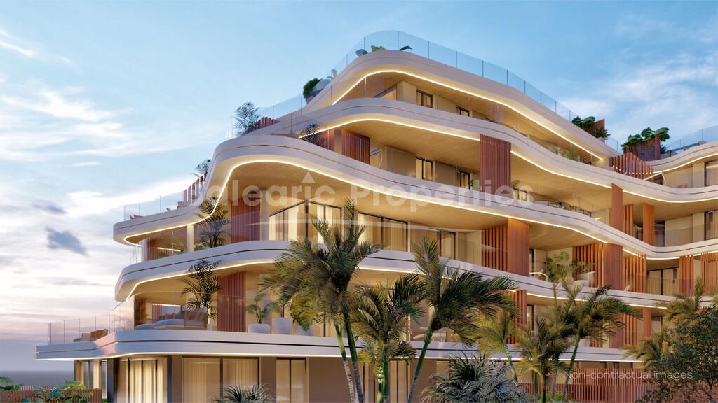 Premium apartments for sale beside the marina in Santa Eulalia, Ibiza