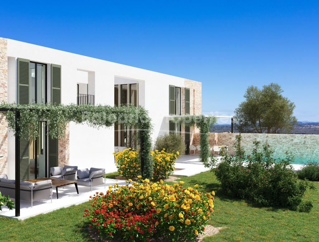 Unfertige Luxus-Finca in Santanyi, Südost-Mallorca, zu verkaufen