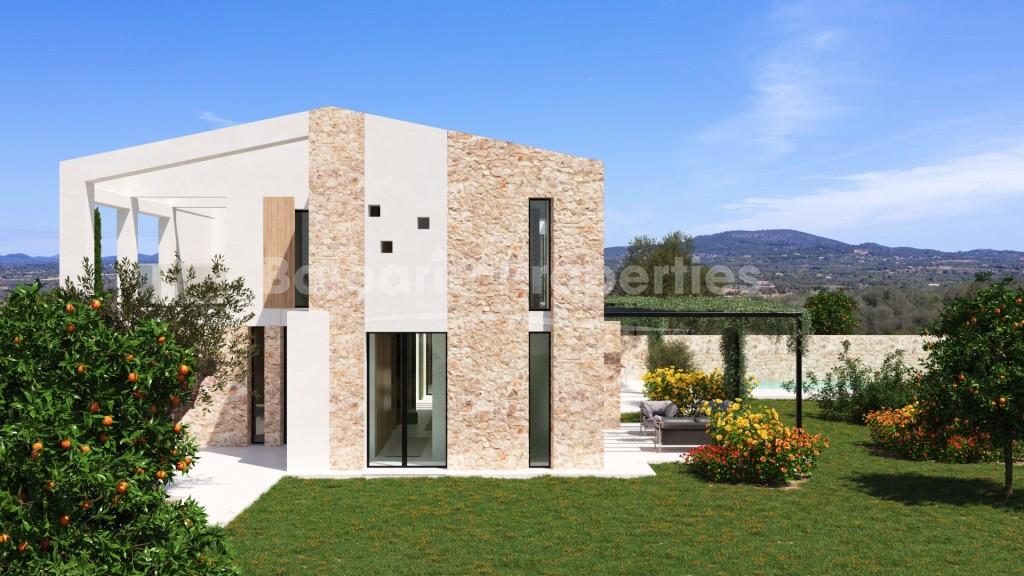 Unfertige Luxus-Finca in Santanyi, Südost-Mallorca, zu verkaufen