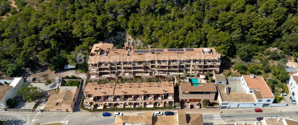 New residential development of townhouses for sale in Capdepera, northeast Mallorca
