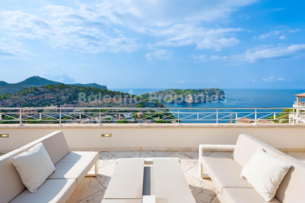 Penthouse with harbour views for sale in Puerto Andratx, Southwest Mallorca