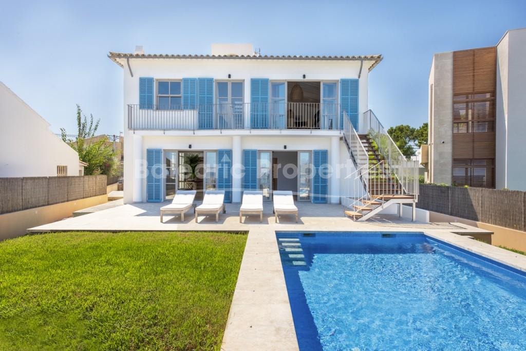 Elegant seafront villa with amazing views for sale in Alcudia, North Mallorca