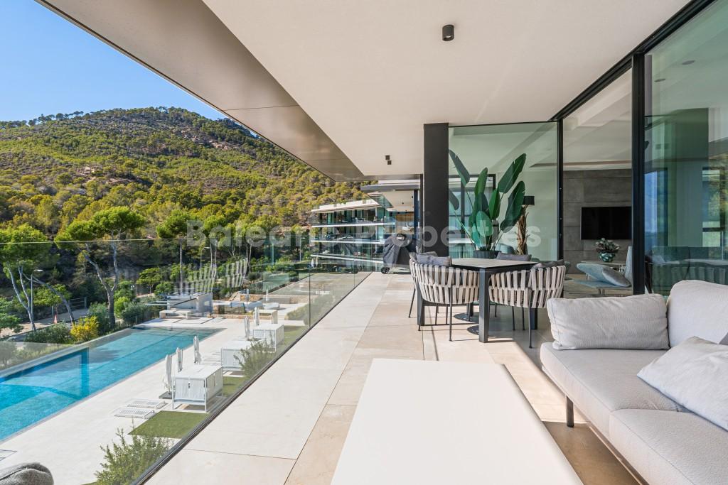 Ático contemporáneo en venta en Paguera, Mallorca suroeste 