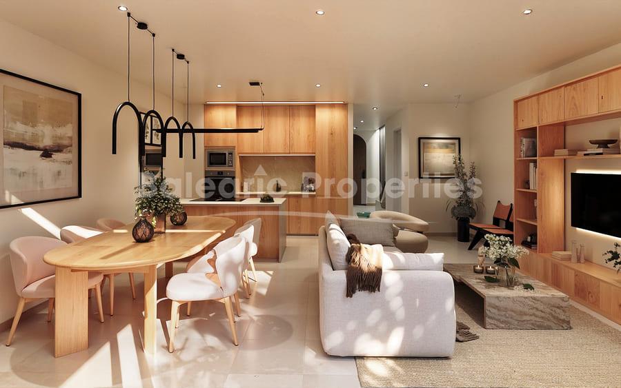 Development of new townhouses for sale in Campos, Southeast Mallorca