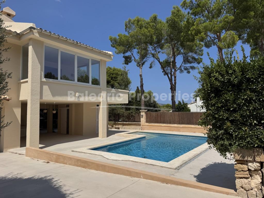 Fully renovated villa with pool and sea views for sale in Bonaire, north Mallorca