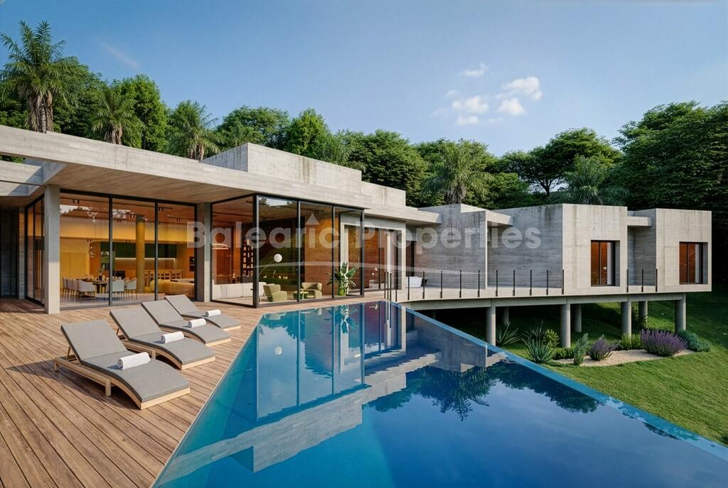 Sea view plot with building license for sale in Bendinat, Southwest Mallorca