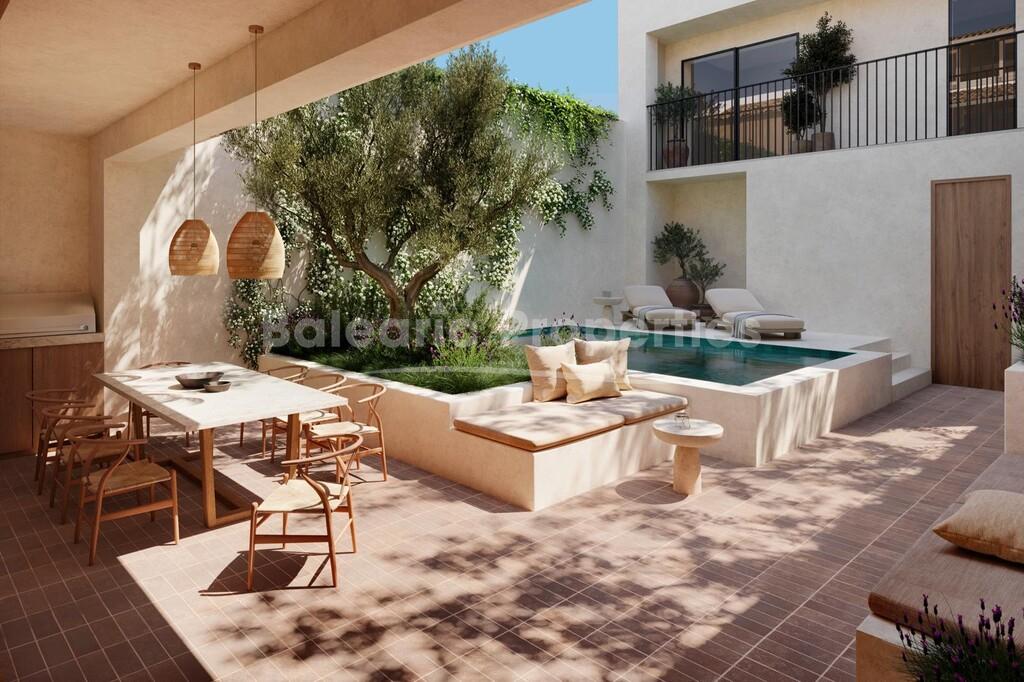 A vision of Mediterranean living – Pollensa town house with approved building license