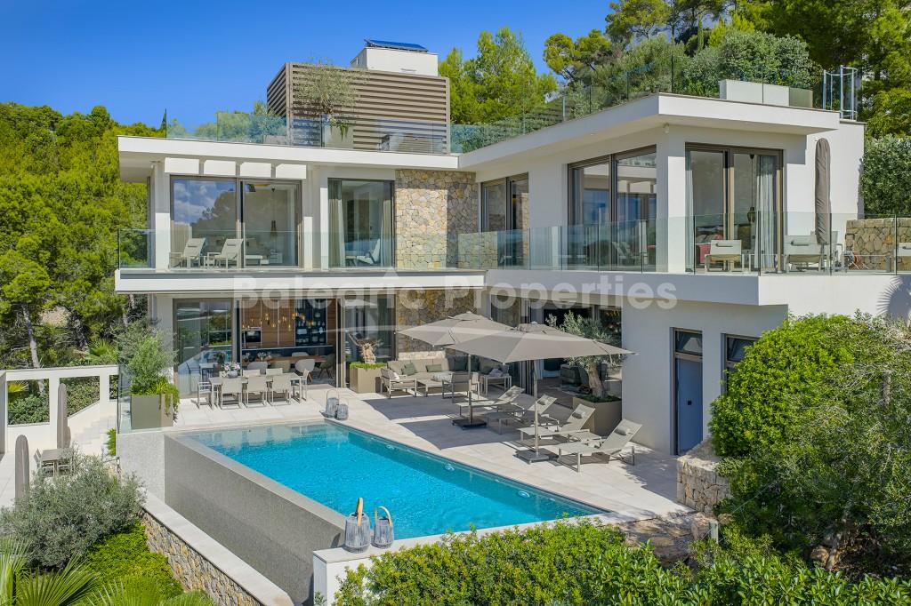 Incredible harbour view villa for sale in Puerto Andratx, Southwest Mallorca