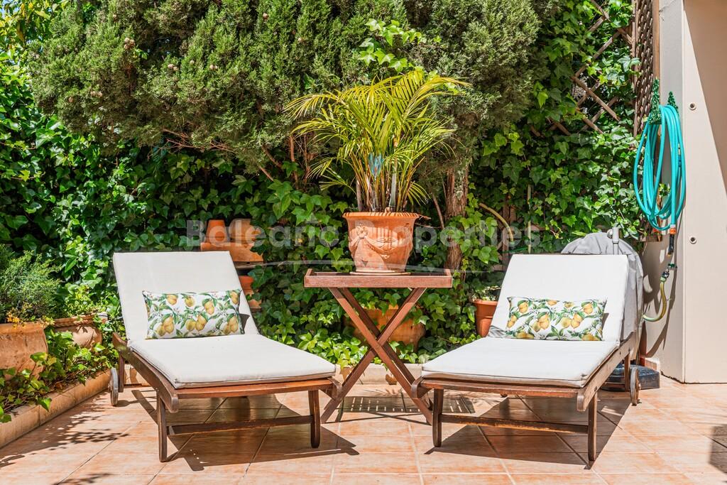 Garden apartment for sale just metres from the golf course in Bendinat, Southwest Mallorca