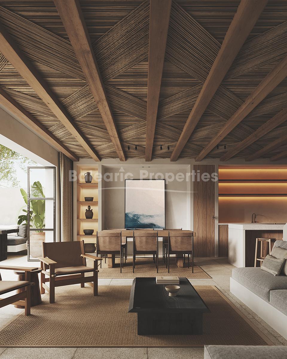 Newly built townhouse with sea views for sale in El Molinar, Palma de Mallorca