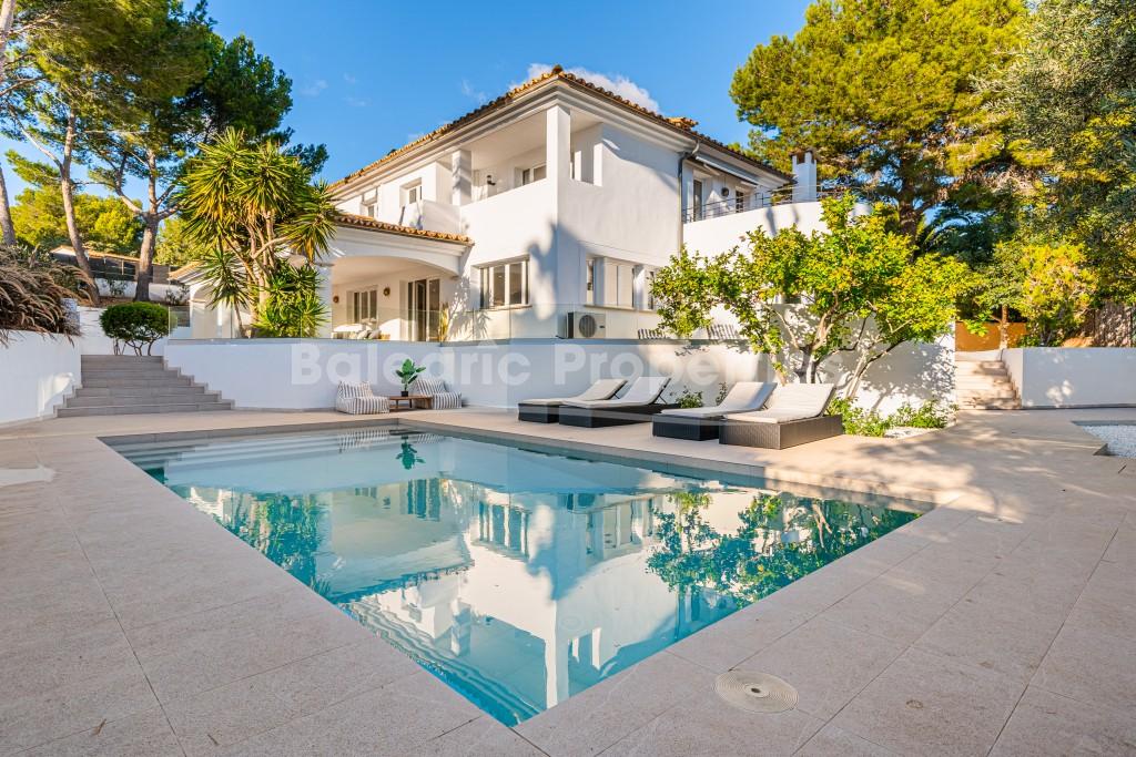 Stylish modernised villa for sale in Nova Santa Ponsa, Southwest Mallorca