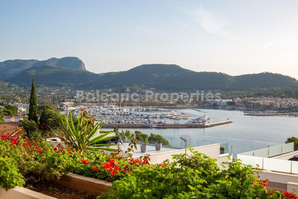 Marina view apartment for sale in Puerto Andratx, Southwest Mallorca