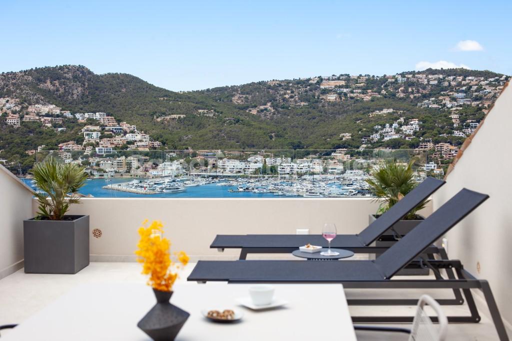 Incredible sea view house for sale in Puerto Andratx, Southwest Mallorca