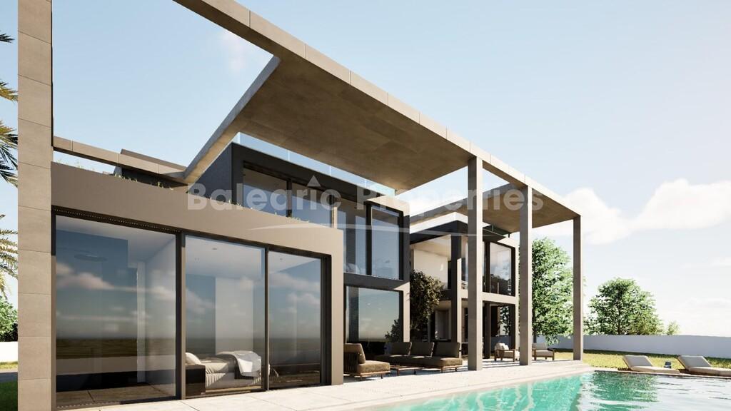 Villa moderna en venta en la exclusiva zona de Son Gual, en Palma de Mallorca