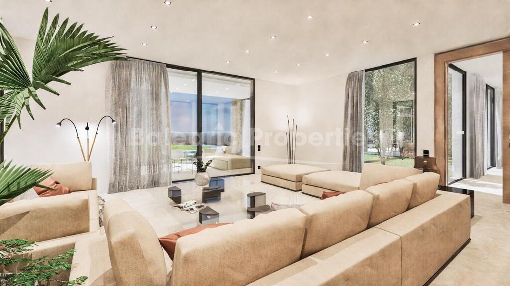 Villa moderna en venta en la exclusiva zona de Son Gual, en Palma de Mallorca