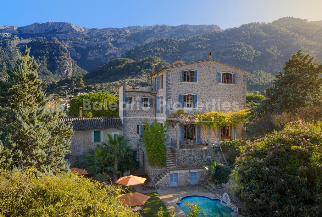 Charming villa with ETV license for sale on the outskirts of Soller village, Mallorca