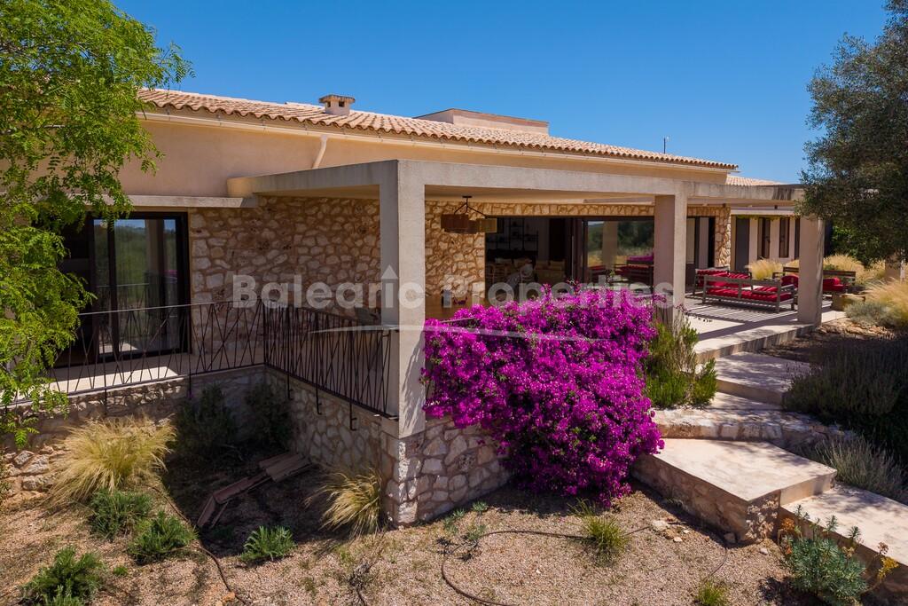 Single story country finca for sale in Ses Salines, Southeast Mallorca