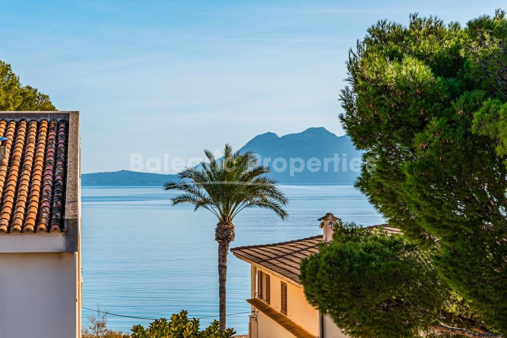 Ático con Vistas al Mar en Venta en Puerto Pollensa, Norte de Mallorca