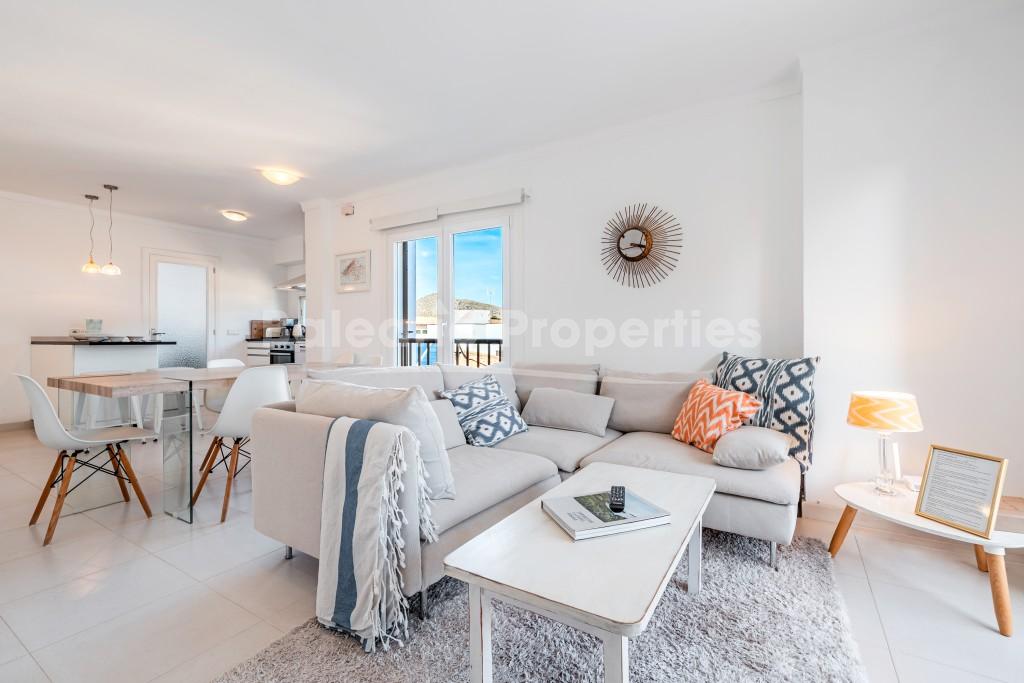 Ático con Vistas al Mar en Venta en Puerto Pollensa, Norte de Mallorca