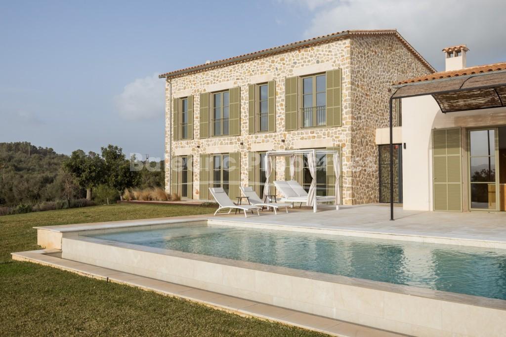 Luxuriöses Anwesen mit Panoramablick und absoluter Privatsphäre kaufen in Porreres, Zentral-Mallorca