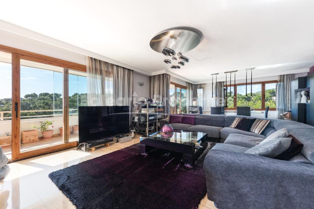 Ático con vistas al mar en venta en Cas Català, suroeste de Mallorca