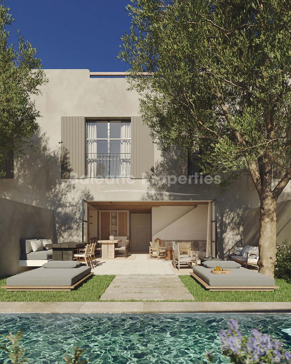 Urban Oasis in El Molinar - Newly built townhouses with private pools in Palma, Mallorca
