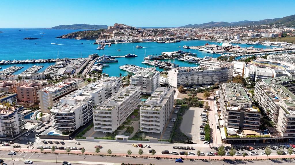 New development offering charming apartments for sale close to Ibiza port