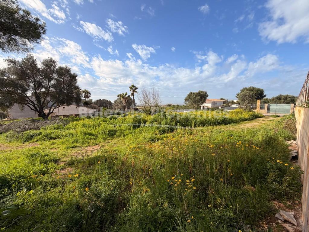 Prime residential sea view plot for sale in Pórtol, near Palma, Mallorca
