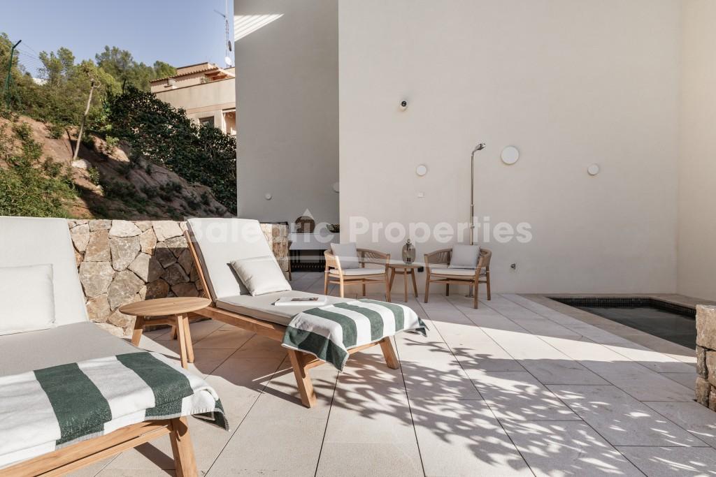 Elegante apartamento con vistas al mar en venta en Cala Major, suroeste de Mallorca