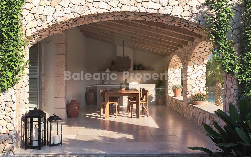 Parcela con licencia de obra en venta en Ses Salines, sureste de Mallorca