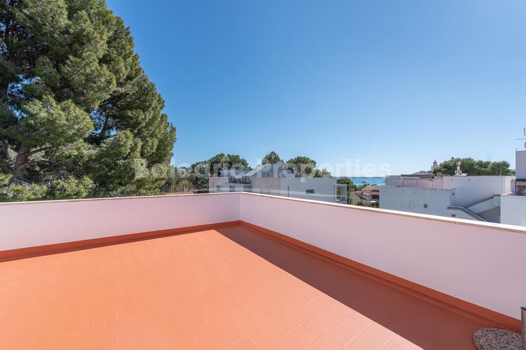 Charmante Wohnung in Meeresnähe kaufen in Puerto Pollensa, Nord-Mallorca