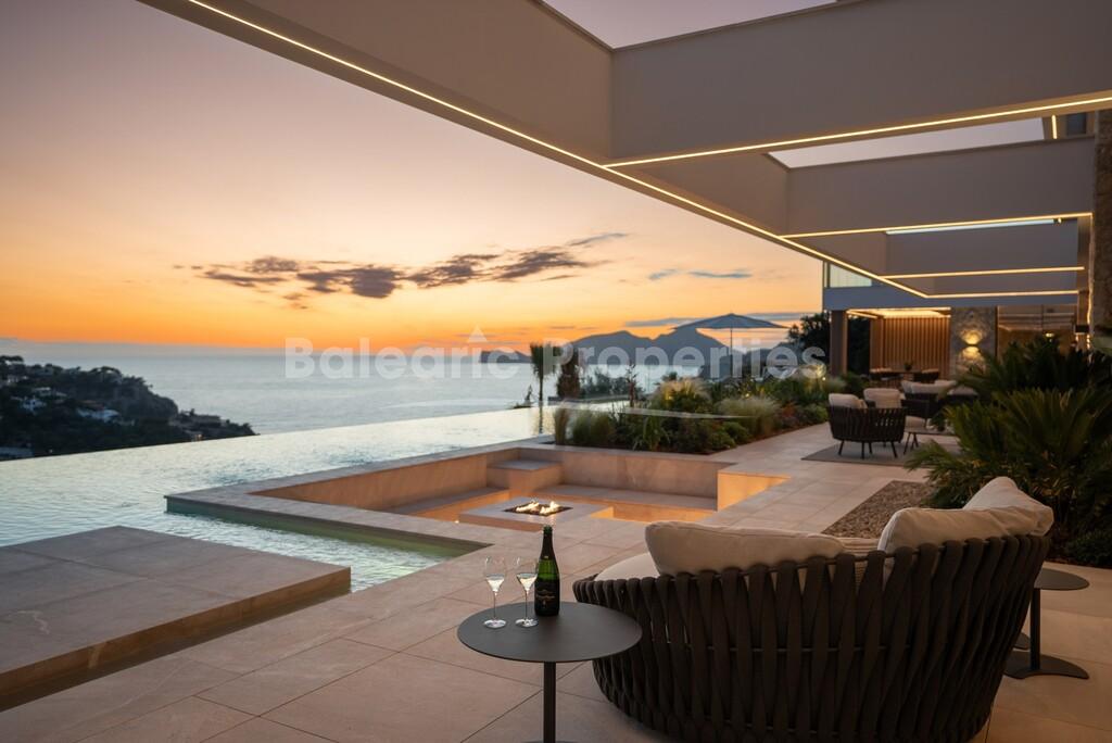 Iconic sea view villa for sale in Puerto Andratx, Southwest Mallorca