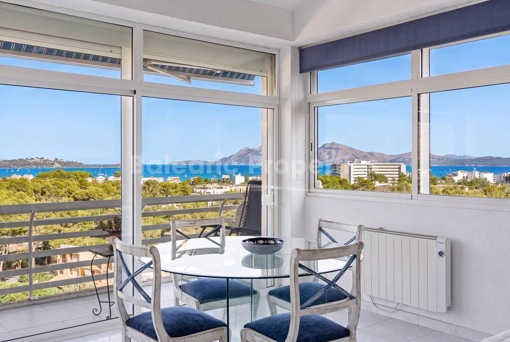 Penthouse mit Meerblick kaufen in Puerto Pollensa, Nord-Mallorca