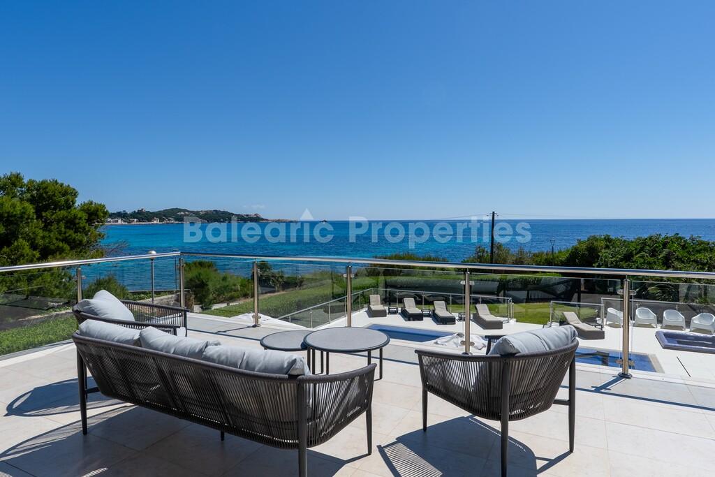 Frontline sea view villa for sale in Cala Ratjada, Northeast Mallorca
