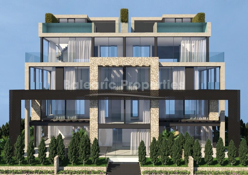 Sea View Triplex Penthouse with Private Pool for Sale in Palma, Mallorca