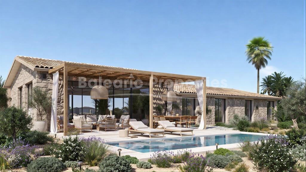 Exklusive Landvilla in Llubí, im Zentrum von Mallorca, zu verkaufen