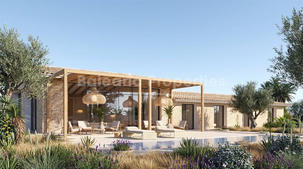Proyecto de casa rural de lujo en venta cerca de Palma, Mallorca