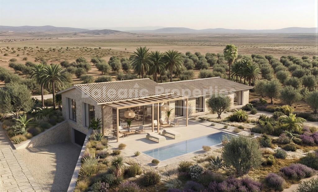 Luxury country house project for sale near Palma, Mallorca