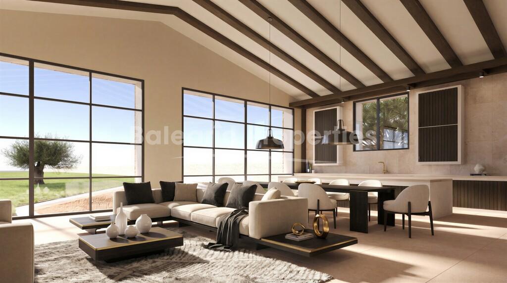 Proyecto de casa rural de lujo en venta cerca de Palma, Mallorca