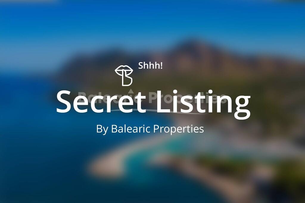 Frontline villa with renovation potential for sale in El Toro, Southwest Mallorca