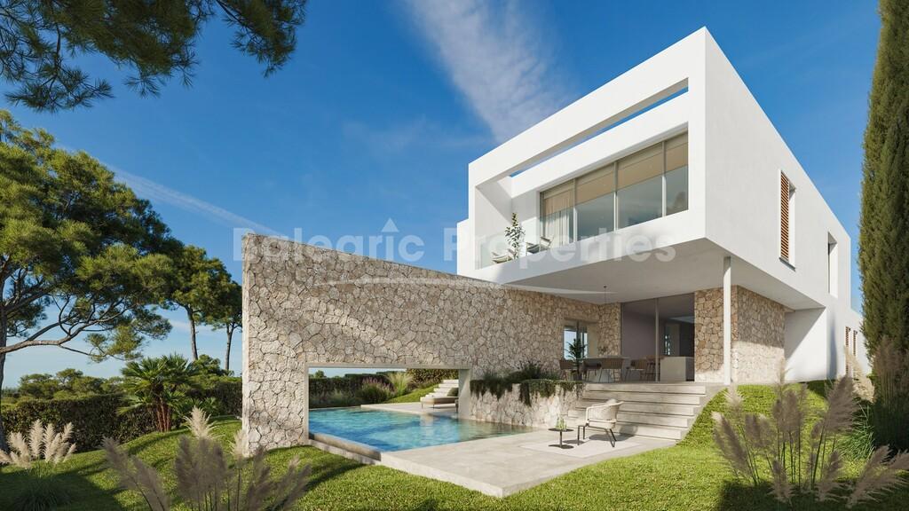 New luxury villa with sea views for sale in Sol de Mallorca, Southwest Mallorca