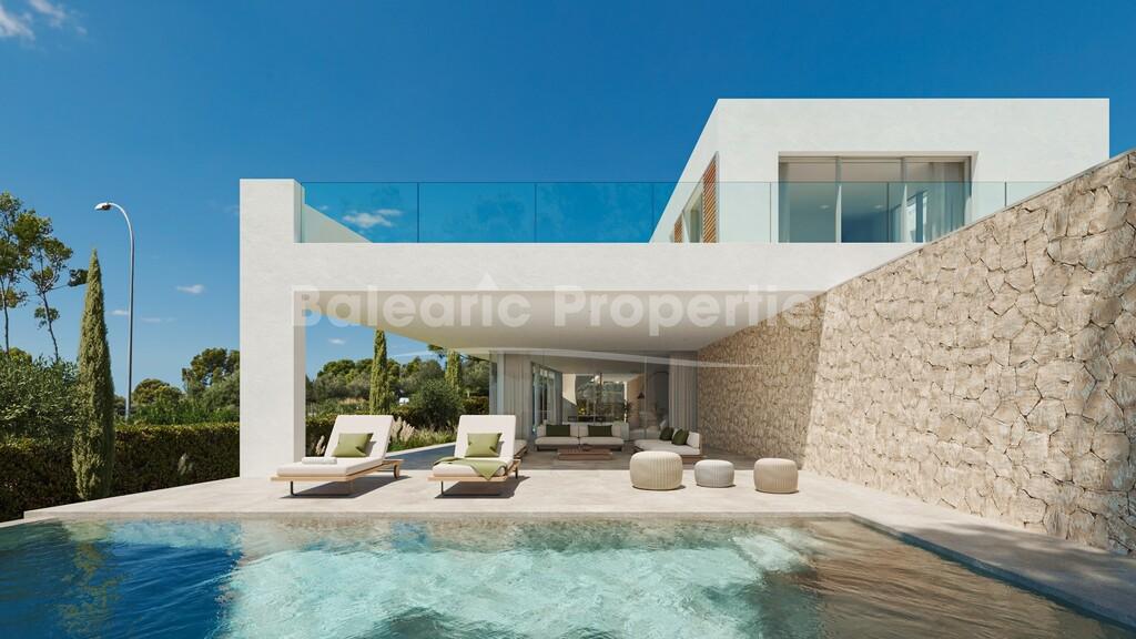 Newly built villa with sea views for sale in Sol de Mallorca, Southwest Mallorca